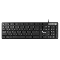 Teclado con Cable de Membrana K10 de Alta Calidad, Diseño Árabe, Plug and Play, Suministro Directo de Fábrica, Nueva Interfaz USB, Económico para Oficina y PC
