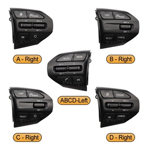 Nouveau bouton de commande du volant <span class=keywords><strong>gauche</strong></span> FetonAuto pour K2 RIO RIO X LINE, multifonctionnel, audio, téléphone, régulateur de vitesse - Product Image 4