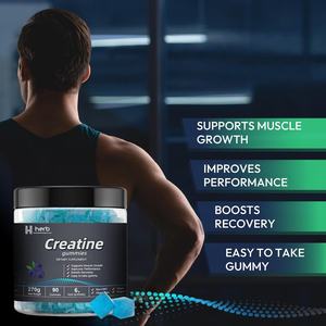 Gomitas de Creatina Monohidrato para Nutrición Deportiva de Marca Privada OEM/ODM, Gomitas de Creatina para el Crecimiento Muscular Pre-Entrenamiento para Adultos - Product Image 3