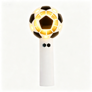 Mini-ventilateur portable personnalisé en forme de ballon de football, rechargeable par USB, 5 vitesses réglables, pour les événements sportifs et les fournitures de supporter - Product Image 5