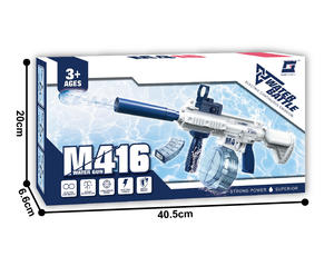 प्लास्टिक इलेक्ट्रिक M416 k47 स्वचालित खिलौना बंदूक इलेक्ट्रिक हाई स्पीड पानी की बंदूक गर्मी वयस्क और बच्चों के लिए - Product Image 2