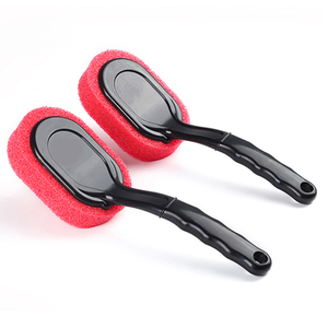 SPONDUCT-mango largo y esponja negra, <span class=keywords><strong>cepillo</strong></span> de espuma <span class=keywords><strong>para</strong></span> limpieza de coche y belleza, venta al por mayor - Product Image 2