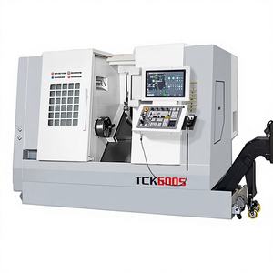 <span class=keywords><strong>Tour</strong></span> <span class=keywords><strong>à</strong></span> <span class=keywords><strong>Commande</strong></span> <span class=keywords><strong>Numérique</strong></span> KUNPENG TCK600S <span class=keywords><strong>à</strong></span> Banc Incliné, 2 Axes, Déplacement X/550mm Z, Haute Précision 0,005mm, Haute Rigidité - Product Image 1