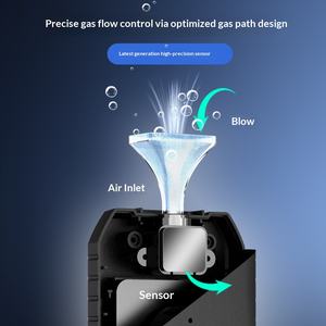 เครื่องตรวจวัดแอลกอฮอล์ในลมหายใจแบบเป่าลม รุ่นใหม่ ความแม่นยำสูง หัวเป่าลมแบบสองทาง รุ่นพิเศษสำหรับการตรวจวินิจฉัยแอลกอฮอล์ในลมหายใจ รุ่น MR503B ใช้แบตเตอรี่ 3AAA - Product Image 3