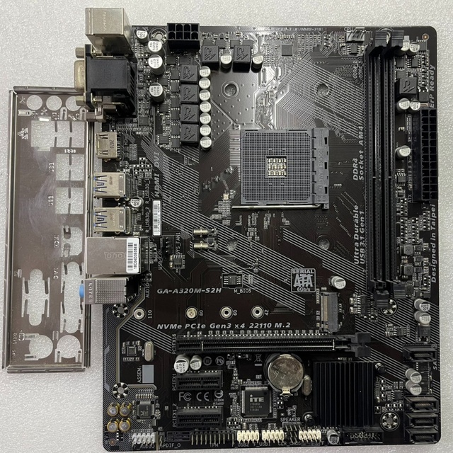 Hot Sales for GA-A320M-S2H 32GB DDR4 AM4 Socket Micro ATX Gaming Motherboard