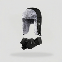 Gorro Ushanka Ruso de Invierno Personalizado OEM, Gorro de Aviador de Piel Sintética con Orejeras, Gorro de Nieve Cálido y Resistente al Viento para Hombre