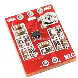 Placa Amplificadora de Micrófono Electret MAX4466, Módulo de Amplificación de Micrófono con Ganancia Ajustable, Pre-Amplificador, Colector de Sonido - Product Image 2