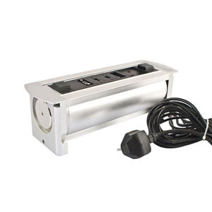 Enchufe de mesa Universal giratorio manual de escritorio de oficina oculto de alta calidad para <span class=keywords><strong>muebles</strong></span> de oficina - Product Image 4