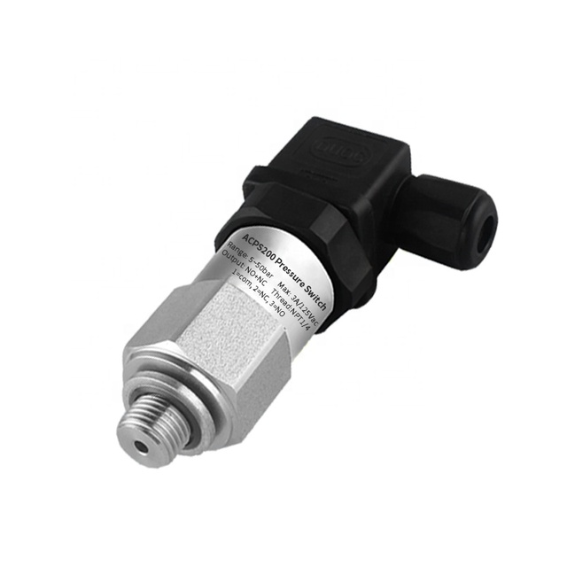 Mechanical High Pressure 40mpa Adjustable Hydraulic Water Oil Liquid Pressure Switch 400bar Water Pump Pressure Control Switch