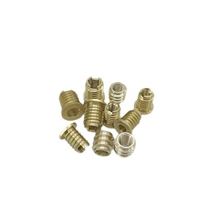 Nissin Brass Internal Hex Self-Tapping <b>Screw</b> Inserts <b>M3</b> M4 M5 M6 M8 For Metal Fixing - Product Image 5