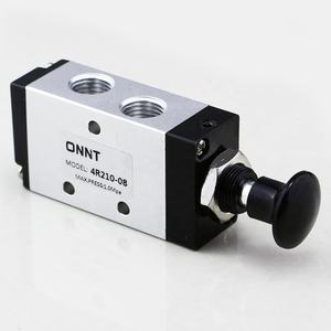 Airtac Tipi Doğrudan Etkili Tip 5/2 Yollu 1/4 İnç 4R210-08 Manuel Kontrollü Pnömatik El İtmeli Çekmeli Valf Kamyonlarda Kullanılır - Product Image 2