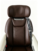 Siège de capitaine électrique rotatif en cuir Nappa de luxe pour modification de véhicule utilitaire sport (VUS)