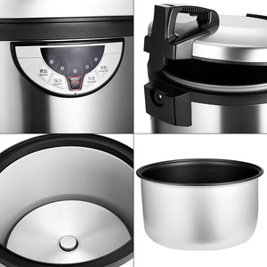 Olla <span class=keywords><strong>Arrocera</strong></span> Eléctrica Digital Comercial Multifuncional de 10 <span class=keywords><strong>Litros</strong></span> y <span class=keywords><strong>20</strong></span> Tazas, Ideal para Hoteles y Restaurantes, Venta al por Mayor a Precio Económico - Product Image 5