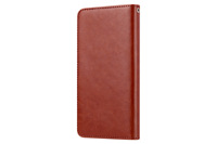 Allsome-coque portefeuille en cuir PU pour smartphone, Crazy Horse, porte-cartes universel pour iPhone et Samsung