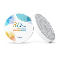 Bloque de Cerámica de Zirconia Translúcida de Alta Resistencia (800-1200MPa) con Gradiente Natural Multicapa de 43%-57% para Uso Dental