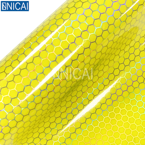 NICAI 1,52x30M autocuración adhesivo extraíble PVC coche vinilo envoltura antiarañazos protección UV <span class=keywords><strong>0</strong></span>,5mm espesor púrpura estilo deportivo - Product Image 6