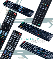 Control Remoto Inteligente para TV Android TR-908ES con Código Fijo de 63 Botones para TCL con Botón de Netflix, YouTube y Media Guard