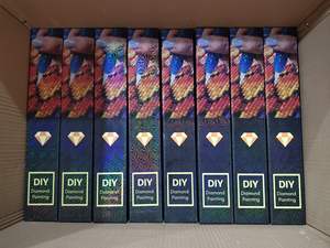 Vente chaude <span class=keywords><strong>Van</strong></span> <span class=keywords><strong>Gogh</strong></span>'s Starry Sky Scenery Diamant Peinture carré Diamant Peinture Kits pour Décoration Murale - Product Image 6