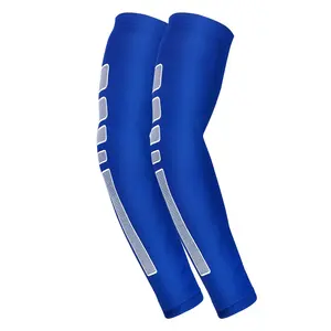 Оптовая продажа спортивные унисекс длинные спандекс спортивные беговые баскетбольные солнцезащитные защитные рукава