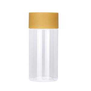 65mm frosted high-top <b>plastic</b> <b>jar</b> for nuts, dried goods, grains, snacks, and other food packaging; PET airtight container; wide - Product Image 2