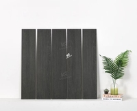 Accueil Balcon Salle de bain Salon Antidérapant Long Format Style Rustique Bois Type de Bois Carrelage de Porcelaine 200x1000mm pour Sol