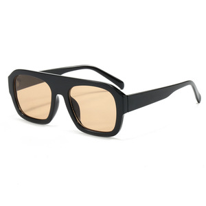 New Design Fashion Good-Looking Men and Women for Travel Travel Color Big <b>Frame</b> Square Sunglasses - Product Image 2
