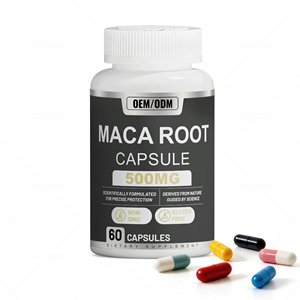 Integratore Botanico OEM/ODM con Etichetta Privata, Capsule di Radice di <span class=keywords><strong>Maca</strong></span> per il Supporto alla Salute di Donne e Uomini - Product Image 1