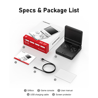 Console de jeu portable ANBERNIC RG SP Flip avec écran de 3,4 pouces, système d'exploitation Linux open source, lecteur de jeux vidéo, prise en charge du Wi-Fi et du Bluetooth, console de jeu rétro