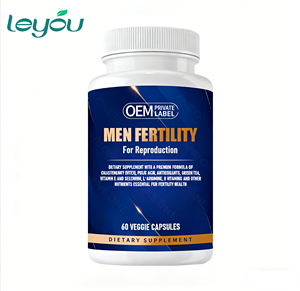 Männliche Fruchtbarkeits-Ergänzungskapseln Vitaminmischung zur Steigerung der Spermienzahl Schönheitsprodukt Vegan Fettarm Natürlicher Extrakt - Product Image 1