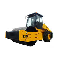 Compacteur vibrant à tambour unique de 25 tonnes, 8268T, 103 kW, rouleau compresseur routier, vente chaude
