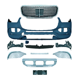 Karosserie-Kits Frontstoßstange Kühlergrill Frontstoßstangen-Baugruppe für Mercedes-Benz GLE-Klasse W167 C167 Upgrade auf Maybach 2020-2024 - Product Image 2