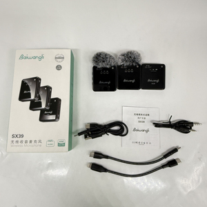 Micro không dây cài áo cho <span class=keywords><strong>iPhone</strong></span>, Android & PC, Micro <span class=keywords><strong>Bluetooth</strong></span> mini cài áo có chức năng khử tiếng ồn khi quay video - Product Image 2