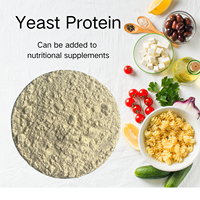 Protéine de levure hypoallergénique de qualité alimentaire F80EC en poudre, sans OGM, vente en gros