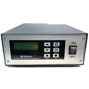 Generator Las ultrasonik, 15KHZ atau 18KHZ atau 20KHZ dengan transduser untuk pengelasan kain bukan tenunan & poliester