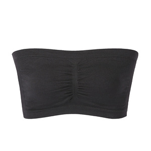 <span class=keywords><strong>Reggiseno</strong></span> a fascia da donna <span class=keywords><strong>reggiseno</strong></span> a fascia senza spalline imbottito senza spalline <span class=keywords><strong>reggiseno</strong></span> a tubino a fascia senza cuciture - Product Image 3