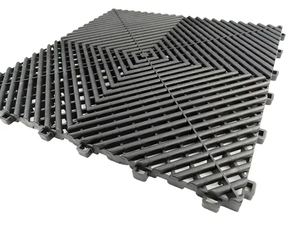 Carreaux de sol de garage en plastique pp à emboîtement durables de 18mm pour voitures - Product Image 2