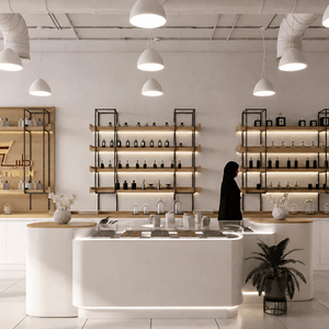 Muebles Personalizados para Tiendas de Perfumes, Muebles Modernos para Exhibición de Fragancias, Diseño de Interiores para Tiendas Minoristas - Product Image 1