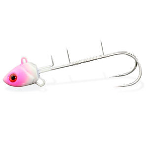 Amo Doppio in Acciaio Inox per Pesca in Acqua Salata e Dolce, Esca Artificiale Dura, Esca per Tonno e Calamaro, Testa di Jig per Pesca - Product Image 1