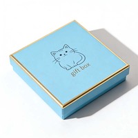 Boîte d'emballage personnalisable en papier luxueux et robuste avec couvercle et base, recyclable, pour foulard, ceinture, chaussettes, cadeau, portefeuille, pince à passeport, vente en gros