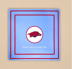Moderno Juego de Mahjong Americano de Acrílico Portátil con Temática de los Razorbacks de la Universidad de Arkansas (Preventa) - Product Image 4
