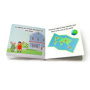 Service d'impression de publication de <span class=keywords><strong>livre</strong></span> personnalisé en couleur Libros Baby Child <span class=keywords><strong>Manga</strong></span> Children Story Hardcover Board Book for Kid - Product Image 4