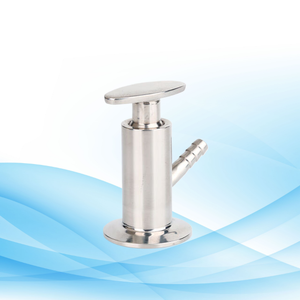 Válvula de muestreo manual aséptica Abrazadera sanitaria Estructura de control de alta temperatura personalizable OEM para productos de alta viscosidad - Product Image 4