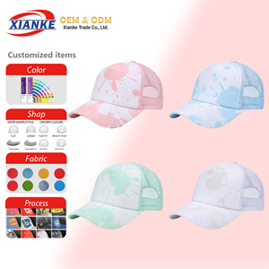 Casquettes de camionneur OEM XNKY 2026 pour femmes, casquettes de camionneur brodées à 5 panneaux de haute qualité pour hommes, casquettes de baseball personnalisées avec logo - Product Image 1