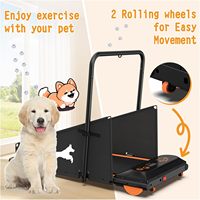 Tapis de course électrique multifonctionnel pour animaux de compagnie avec écran LED et télécommande, pliable, équipement de gym pour animaux de compagnie, vente en gros