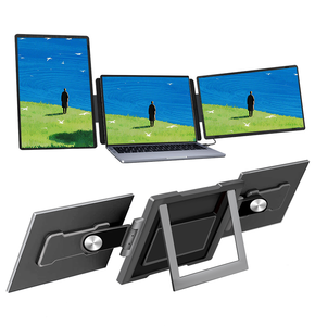 Écran d'extension d'ordinateur <span class=keywords><strong>portable</strong></span> triple moniteur IPS 14 pouces grand écran, facile à <span class=keywords><strong>connecter</strong></span> pour double écran - Product Image 4