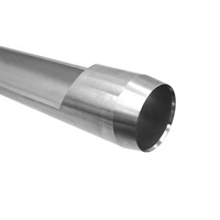 Sonda de Suelo de Acero Inoxidable de 20 Pulgadas con Mango en T Tubular, Duradera y Ligera para Muestreo de Suelo, Cuidado de Plantas, Jardín, Césped y Granja