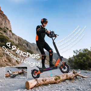 Patinete Eléctrico de Dos Ruedas Tufront E3s, Monopatín Plegable de 10 Pulgadas, 45 km/h, Control Inteligente por Aplicación - Product Image 1
