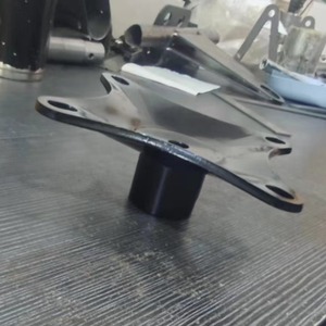 Base Girevole per Sedia da Barbiere, Piastra di Supporto in Metallo per Seduta, <span class=keywords><strong>Accessori</strong></span> per Arredamento Salone, Idraulica, <span class=keywords><strong>Soggiorno</strong></span>, Palestra - Product Image 3