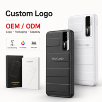 Banco de Energía Portátil de 10000 mAh para Exteriores, Cargador Portátil de 10000 mAh, Paquete de Baterías con Logotipo Personalizado al por Mayor para Camping y Senderismo