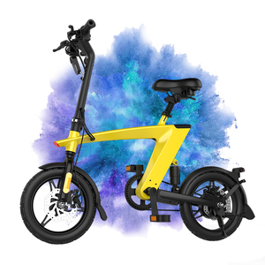 Vélo à moteur H1 36 volts avec moteur 250W, mini vélo électrique pliable pour adultes, alimentation par batterie au lithium, vélo électrique hybride H1, vélo électrique complet - Product Image 1